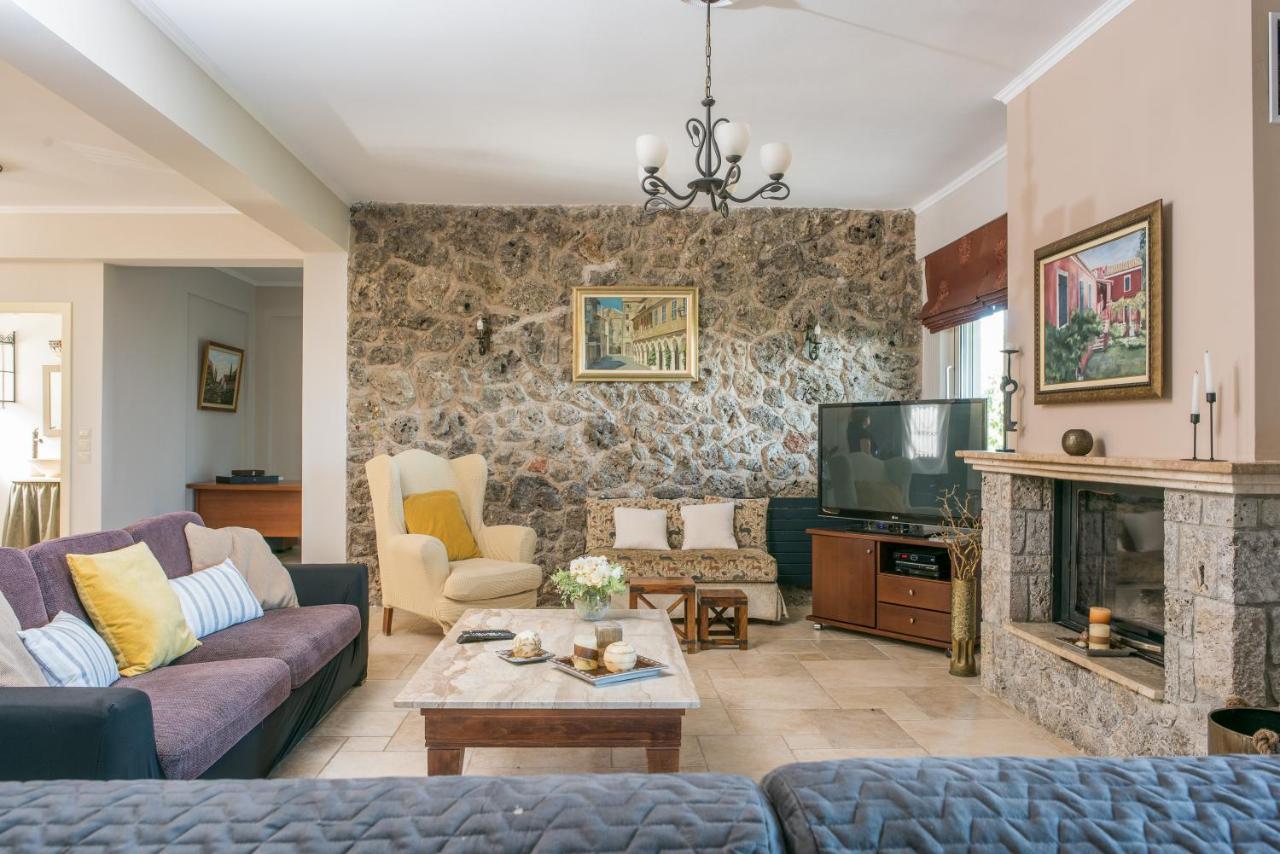 Ionian Sea View Villa By Whitedreamvillas Kato Korakiana Dış mekan fotoğraf
