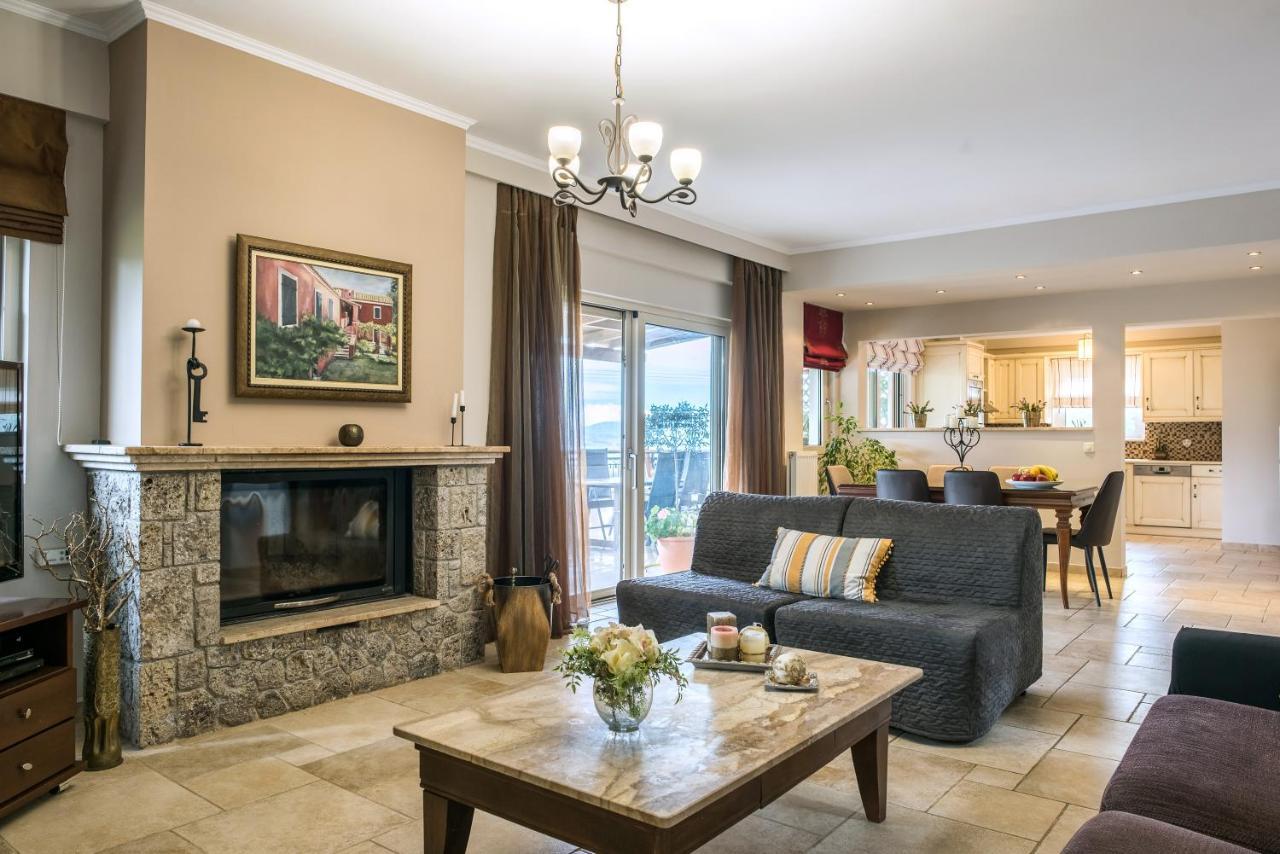 Ionian Sea View Villa By Whitedreamvillas Kato Korakiana Dış mekan fotoğraf