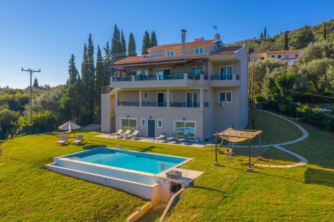 Ionian Sea View Villa By Whitedreamvillas Kato Korakiana Dış mekan fotoğraf