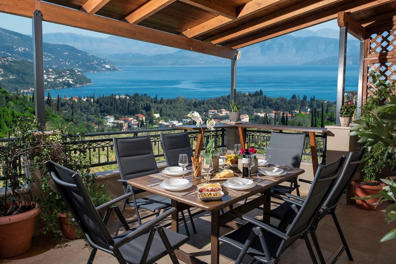 Ionian Sea View Villa By Whitedreamvillas Kato Korakiana Dış mekan fotoğraf
